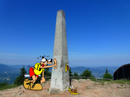 Lysá hora - Hladící bod